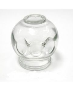 Glass Fire Cupping Jars with FINGER GRIPS