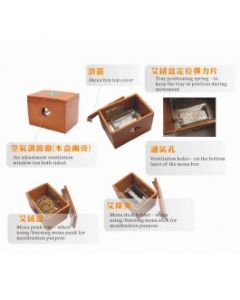 Chinese Moxa Box (With Cover)