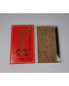 Yamasho gold Mountain moxa, 10gram with incense 5 sticks