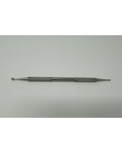 Acupuncture pointer finder, long handle with thick ball point on each end