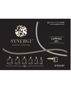 Synergi cupping set, 12pcs